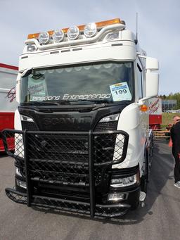 Solskydd passar Scania Nextgen 2017- S/R/G. 35cm  5 pos