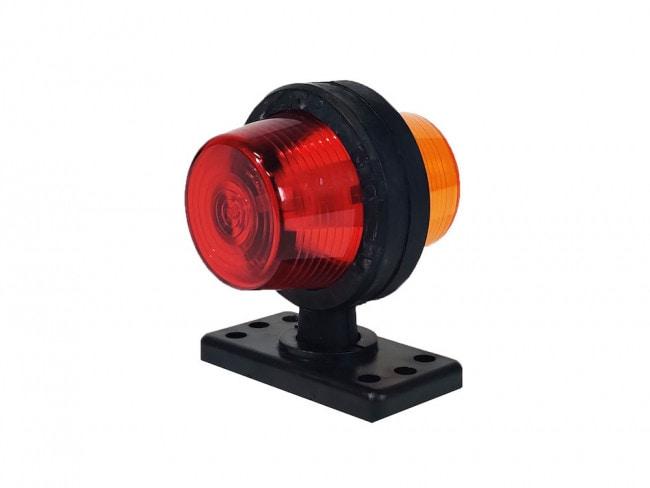 Sidomarkeringslampa, röd/orange