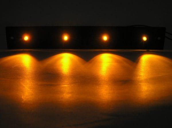 LED downlight orange passande Scania Topline