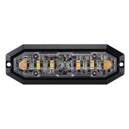 Blixtljus 6 LED, 12-24V DC, 20W